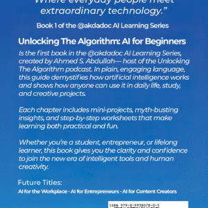 Unlocking The Algorith Ai for Beginers Book Rear Cover